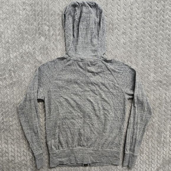 Nike Gym Vintage Full Zip Hoodie Jacket Just‎ Do It 883729 Women’s Small Gray - Picture 8 of 8